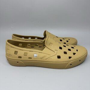 Vans UA Slip-On TRK Shoes Mens Size 11 Rubber Clogs Waterproof Brown New